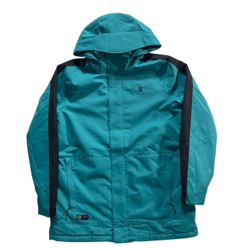 Volcom Turquoise Jacket with Black Detailsโ